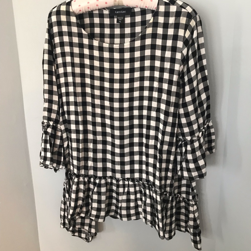 Spring top by Karen Kane